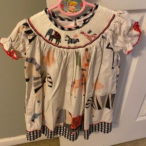 3T smocked dress